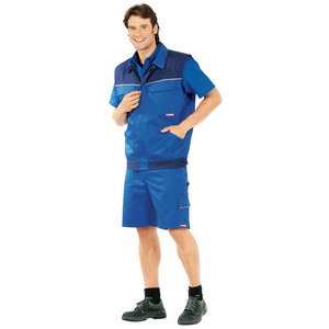 2360056 Highline Arbeitsweste kornblau/marine/zink Gr. XL