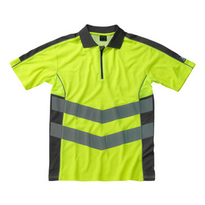 MASCOT POLOSHIRT MURTON 50130-933 HV GEEL/ZWART MT S