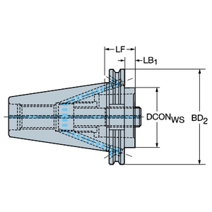 COROMANT ADAPTER BIG-PLUS ISO -CAPTO C8-390.540-50 120