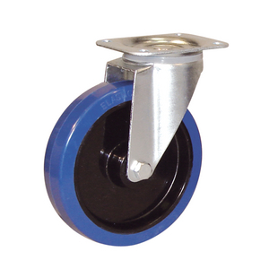 ROULETTE PIVOT. 300KG D.160MM AC BAND.CAOUT 45MM MOYEU ROULEAUX