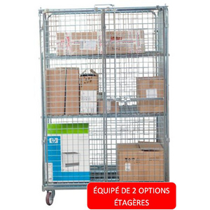 ROLL 500KG 1200X800X1800 2 PORTES CADENASSABLES