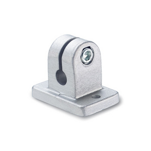 GN.45511-MORSETTO DI COLLEGAMENTO CON BASE DI FISSAGGIO ALLUMINIO GN 145-B18-2-BL