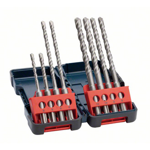 8tlg. Hammerbohrer-Set SDS-Plus-3, Tough Box
