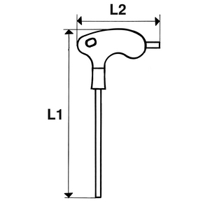 CLE MALE A POIGNEE T 60-PT 4