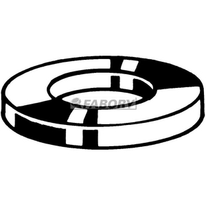 ELVZ 200HV SLUITRING ZF D125-1A/I7089 M6