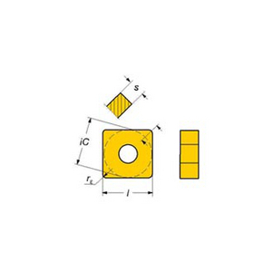 PLAQUETTE TOURNAGE TMAX P SNMG 09 03 04-QM 235