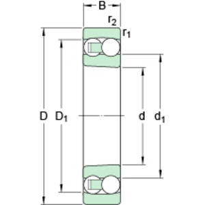 SKF 2220 K KOGELLAGER ZICH INSTELLEND