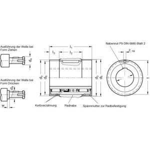 GN000.5-1-K12 Kupplungssatz