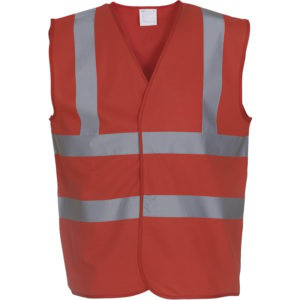 Gilet Pikeur Rembourré Léger - Corail/rouge - Taille 14 (40) - Fermeture éclair 2 Voies
