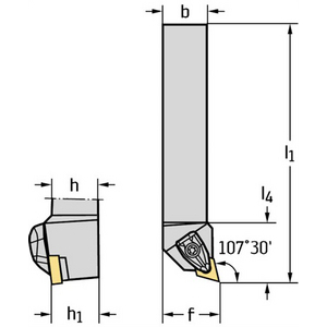 6016595-STELI TORNITURA E SCANALATURA DDHNR2525M15