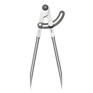 COMPAS CHARNIERE ACIER 190MM 1/4 DE CERCLE UE10
