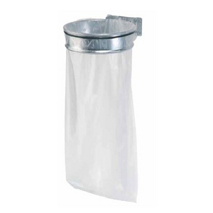 COLLECTEUR DECHET ECOLLECTO 110L MURAL GALVANISE A CHAUD