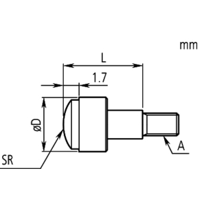 ELEMENTI DI CONTATTOSPHERICAL R=7MM, STEEL, METRICI 101119