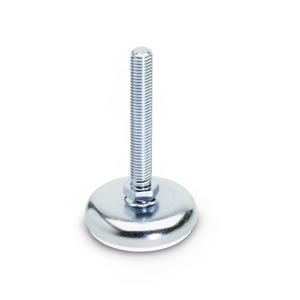 GN30-80-M16-200-A1-UK Stellfuss mit Mutter, mit Gummiauflage
