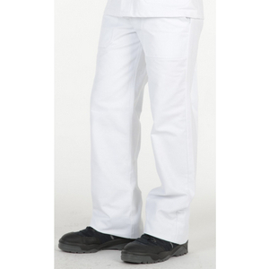 PANTALON NEW PILOTE BLANC T.60 100PC COTON CROISE 350GRS