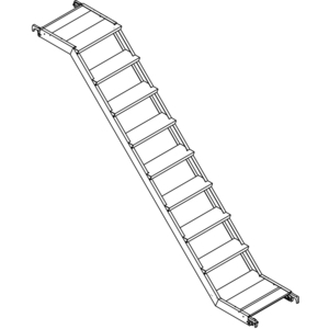 ALTREX ROLSTEIGERTRAP 1.85 MTR PROF