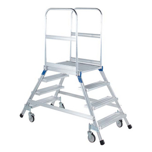 ZARGES PLATFORMTRAP VERRIJDBAAR Z600 2 7 - 41985