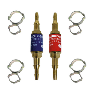 SECURGISS flame damper Type Hose/hose mounting Gas Oxygen