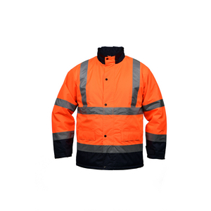 GISS PARKA REFL G-VISION ONE ORANJE/BLAUW M - 854109