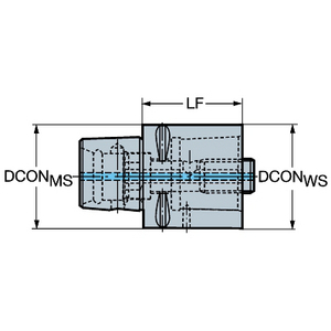 ADAPTATEUR D ALLONGE COROMANT CAPTO
