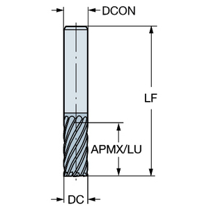 COROMANT COROMILL PLURA VINGERFREES R215.36-05030-AC13H 1610