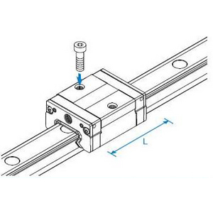CARRELLO DI GUIDA A SFERA SSR-25-XV (Y) SS (CK-GK)