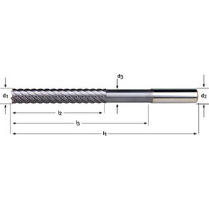 Finishing End Mill 8.0 mm Dormer norm