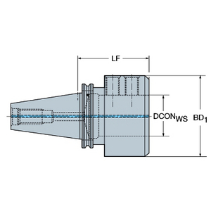 ADAPTATEUR ISO 7388-1 VERS WELDON