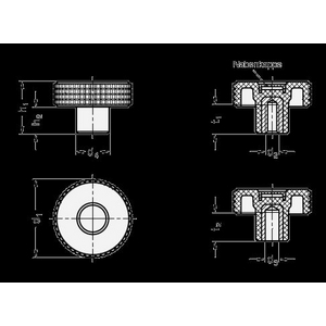 GN534-70-M12-SW Kordelgriff Elesa