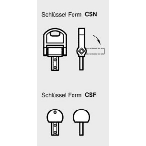 GN5337.8-CSF Schlüssel starr