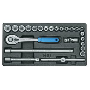 GEDORE DOPSLEUTELSET 3/8" IN 1/3 ES MODULE - 1500 ES-30
