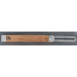 FAUSSE EQUERRE COULISSE TALON BOIS-LAME INOX LG 250MM
