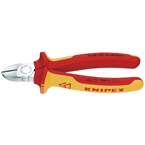 Pince Coupante Diagonale Knipex 74 01 160 - Coupe-fil Haute Précision, Fabrication Allemande