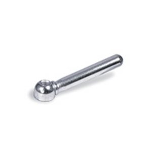GN.20511-MANIGLIA A LEVA ACCIAIO ZINCATO GN 99.5-80-M10