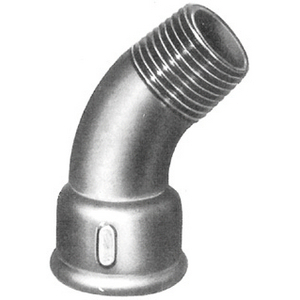 RACC BP25 FONTE GALVA COUDE 45 GRAND RAYON M3/8 CO F3/8