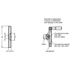 ELESA+GANTER AFDEKSCHIJF GN 184-20