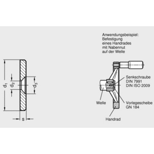 ELESA+GANTER AFDEKSCHIJF GN 184-20