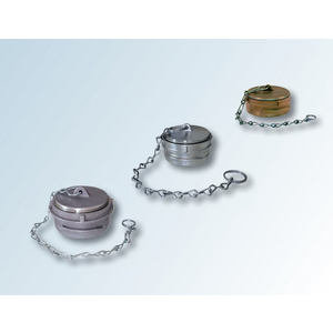 RACCORD SYMETRIQUE INOX A VERROU BOUCHON DN65 JOINT NBR CHAINETTE