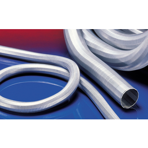 S225 METAL HOSE 375 HT GLASFADEN Metallschlauch Saugschlauch (bis +400°C)