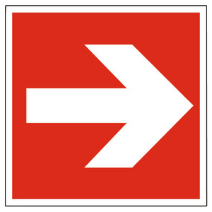 SAFETY SIGNS Model Arrow
