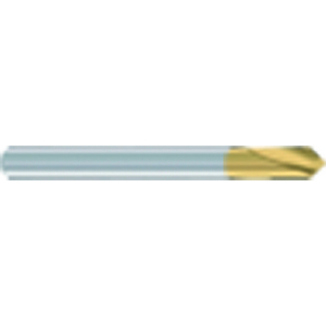 9611750040000-PUNTA HSS CILINDRICHE PER CENTRI CN 90GR. TIN 61175 4,000