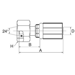 20G38FDHORX G Armatur GATES, B-Maß 57,8 mm