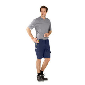 PLA-2473-M PLANAM 2473 Visline Shorts marine/gelb/zink Gr. M