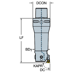 OUTIL D ALESAGE MICROMETRIQUE COROBORE 825