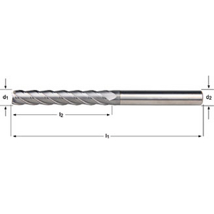 End Mill 4.0mm Dormer norm