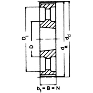 POULIE DENTEE HTD MA 192.14M 85