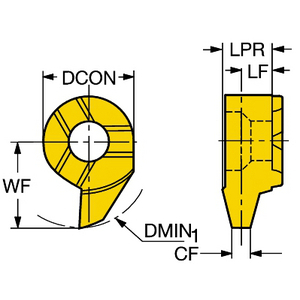 COROMANT COROCUT MB VHM DRAADSNIJKOP MB-07TH160AC-11R 1025