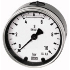 800/1 Glyzerinmano. Metallgeh. G1/4 hinten zentr. -1/+0,6bar, Ø 63