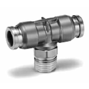 KQB2T, Metal One-touch Fitting, Male Branch Tee