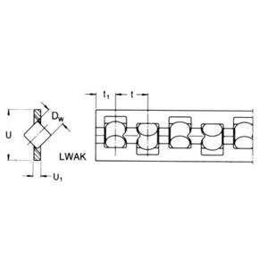 EWELLIX LWAK 3X22 NAALDSTRIP
